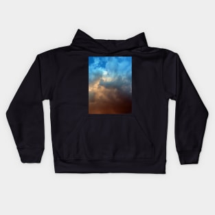 Stormy Autumn Clouds Kids Hoodie